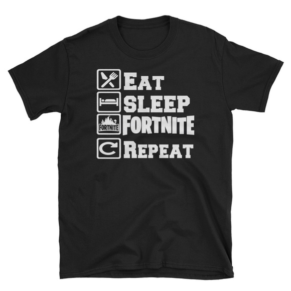 Eat Sleep Fortnite T-Shirt - Picture 2 of 5